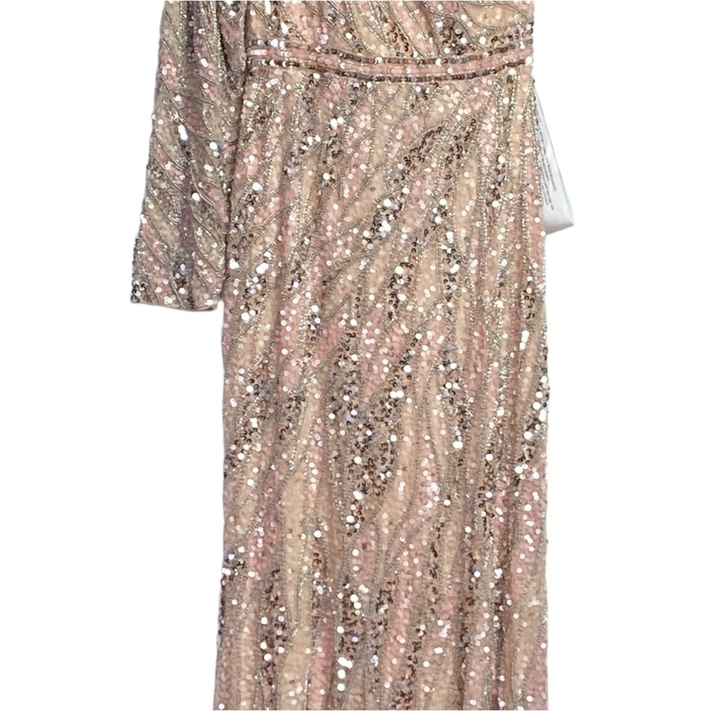 Mac Duggal One-shoulder Sequin Gown - Picture 5 of 13